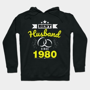 Mens Best Husband Since 1980 Married for 38 Years T Shirt Hoodie